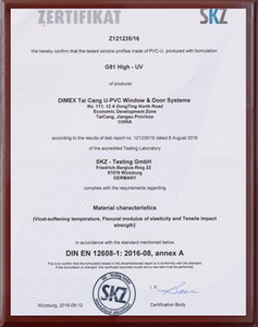 certificat skz-DIMEX